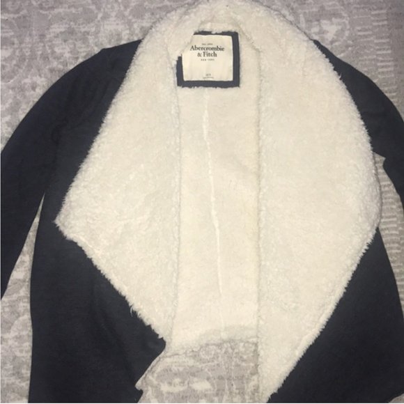 Abercrombie & Fitch Sherpa Cardigan - Picture 3 of 6